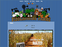 Tablet Screenshot of fiddlesticksfarms.com